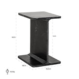 Bijzettafel Benson black (Black) van Richmond Interiors – Luxe comfort op maat van PureWonen. Vraag naar de beste prijs.