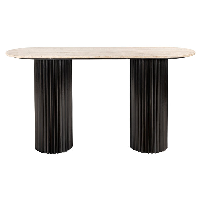 Wandtafel Hampton (Dark brown) van Richmond Interiors – Luxe comfort op maat van PureWonen. Vraag naar de beste prijs.