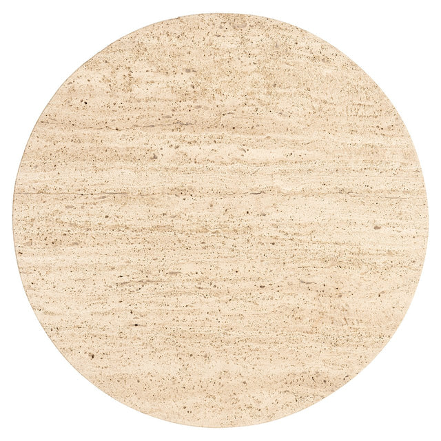 Bijzettafel Hampton 45Ø (Dark brown) van Richmond Interiors – Luxe comfort op maat van PureWonen. Vraag naar de beste prijs.