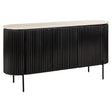 Dressoir Hampton (Dark brown) van Richmond Interiors – Luxe comfort op maat van PureWonen. Vraag naar de beste prijs.
