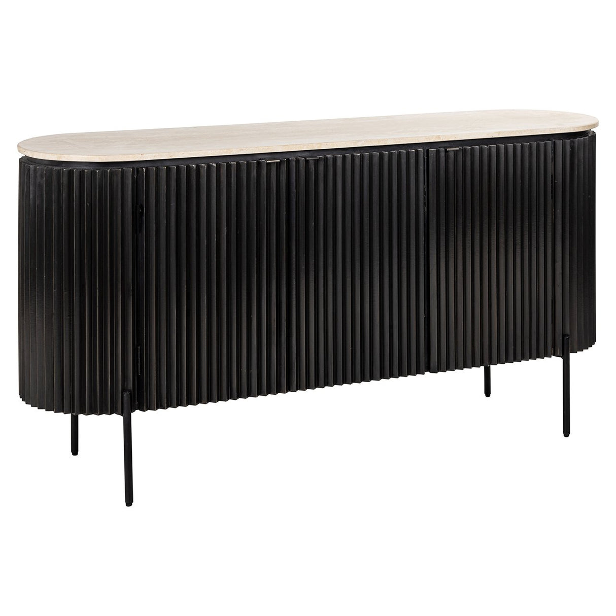 Dressoir Hampton (Dark brown) van Richmond Interiors – Luxe comfort op maat van PureWonen. Vraag naar de beste prijs.