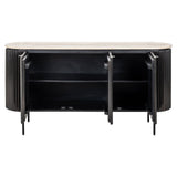 Dressoir Hampton (Dark brown) van Richmond Interiors – Luxe comfort op maat van PureWonen. Vraag naar de beste prijs.