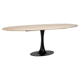 Eettafel Hampton ovaal 230 (Black) van Richmond Interiors – Luxe comfort op maat van PureWonen. Vraag naar de beste prijs.
