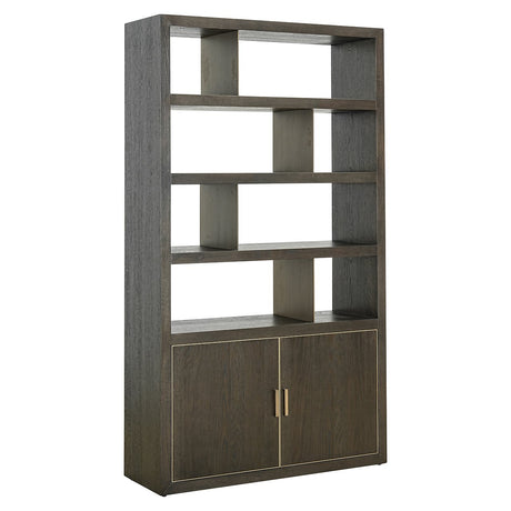 Wandkast Rivertree 3-planken 2-deurs (Brown) van Richmond Interiors – Luxe comfort op maat van PureWonen. Vraag naar de beste prijs.
