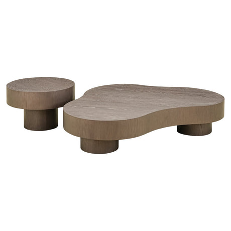Salontafel Bogor set van 2 bronze (Bronze) van Richmond Interiors – Luxe comfort op maat van PureWonen. Vraag naar de beste prijs.