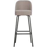 Vogue Barstoel 80 Cm Geweven Stof Zand