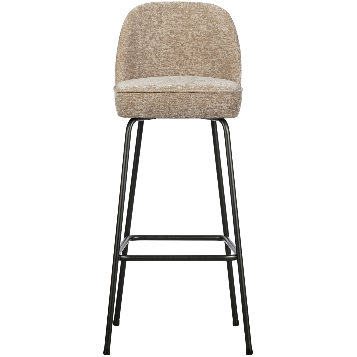 Vogue Barstoel 80 Cm 3 D Chenille Zand