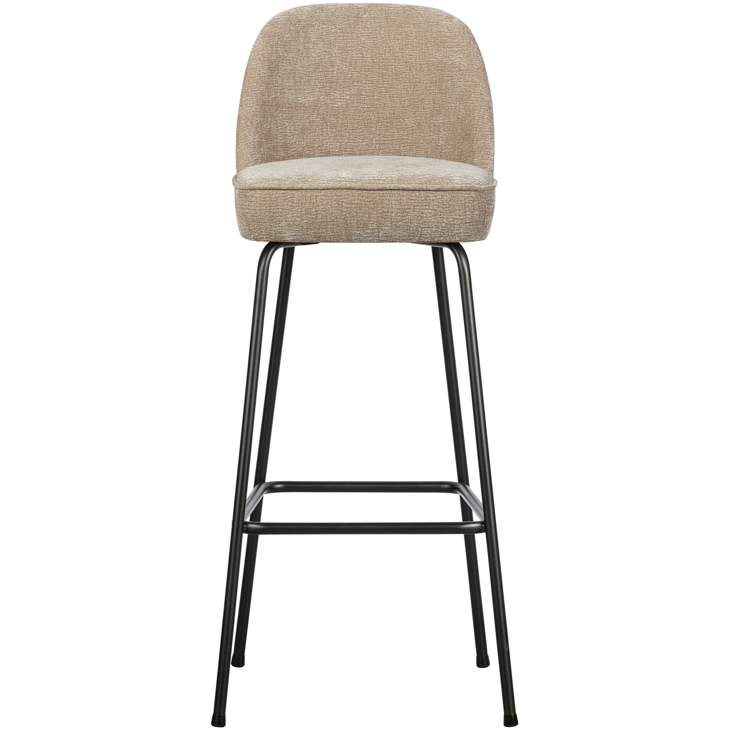 Vogue Barstoel 80 Cm 3 D Chenille Zand