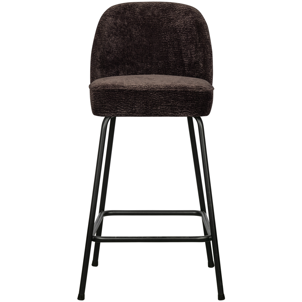 Vogue Barstoel 65 Cm 3 D Chenille Donkerbruin