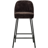 Vogue Barstoel 65 Cm 3 D Chenille Donkerbruin