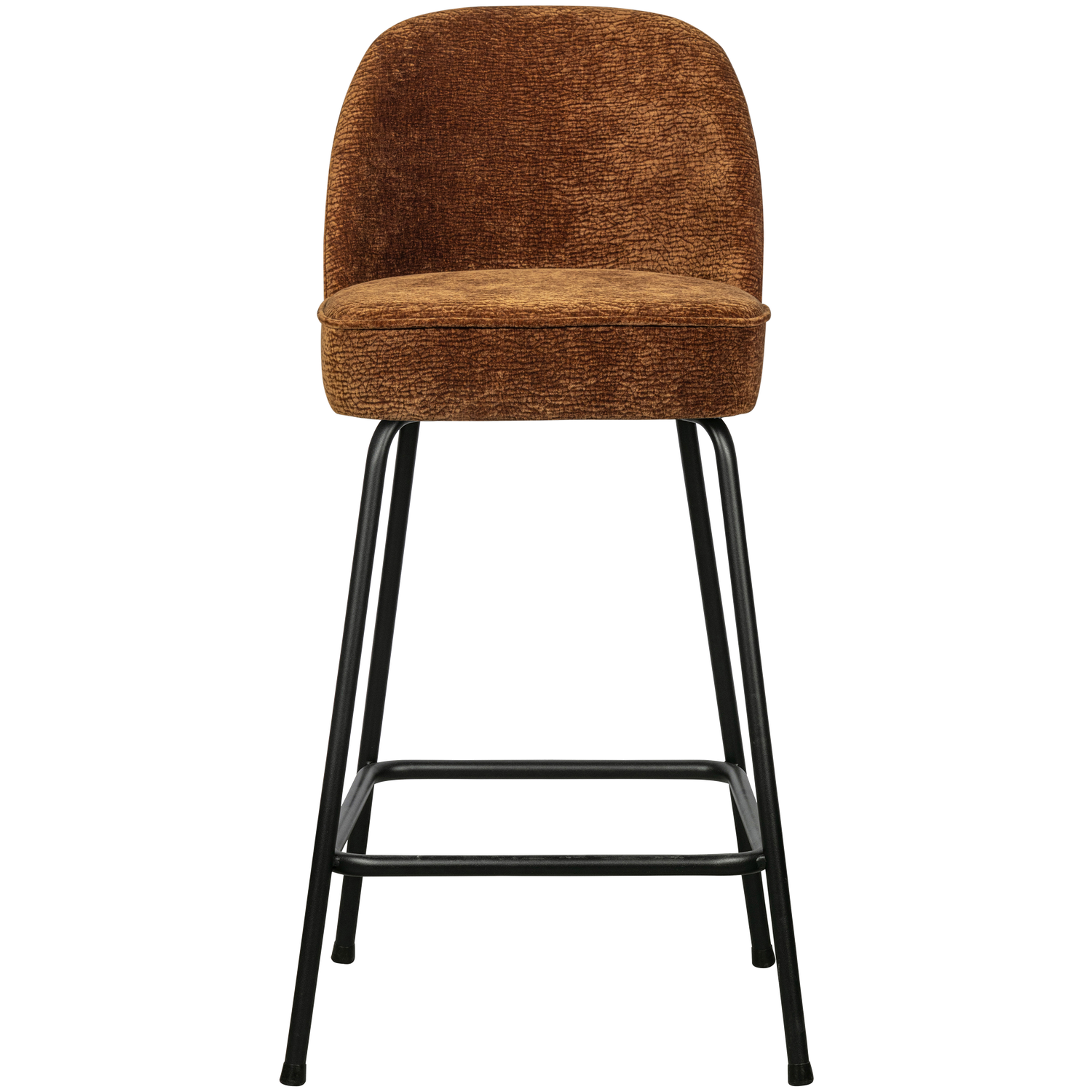 Vogue Barstoel 65 Cm 3 D Chenille Middenbruin