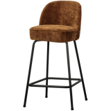 Vogue Barstoel 65 Cm 3 D Chenille Middenbruin