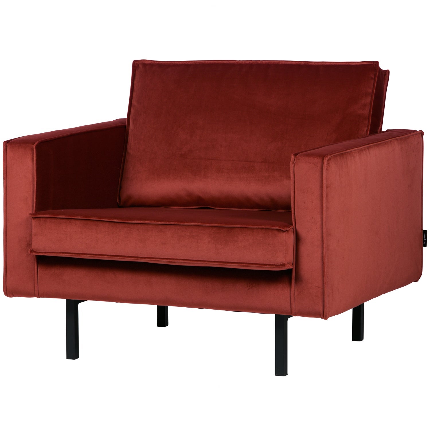 Rodeo Fauteuil Velvet Kastanje