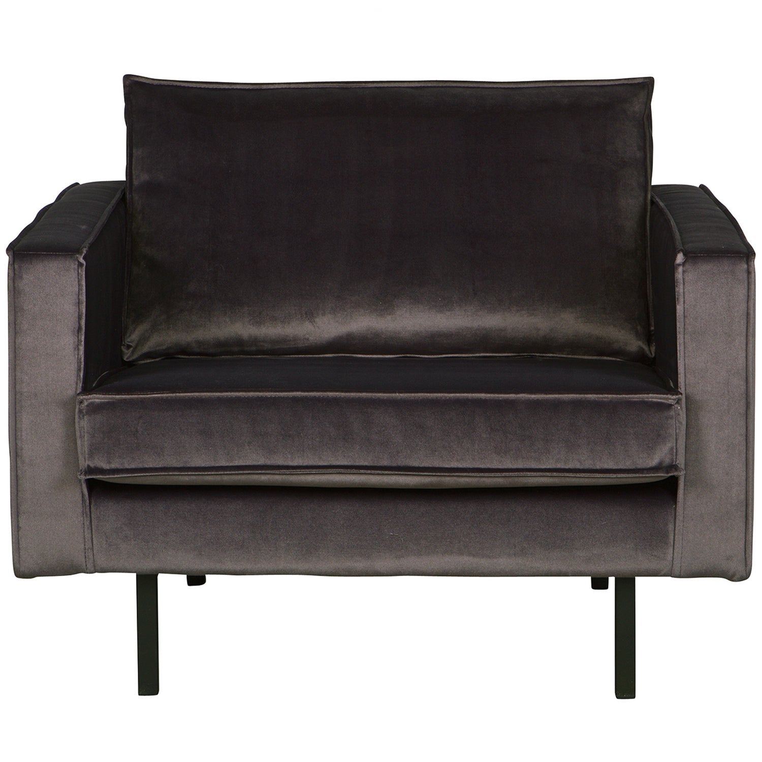 Rodeo Fauteuil Velvet Antraciet