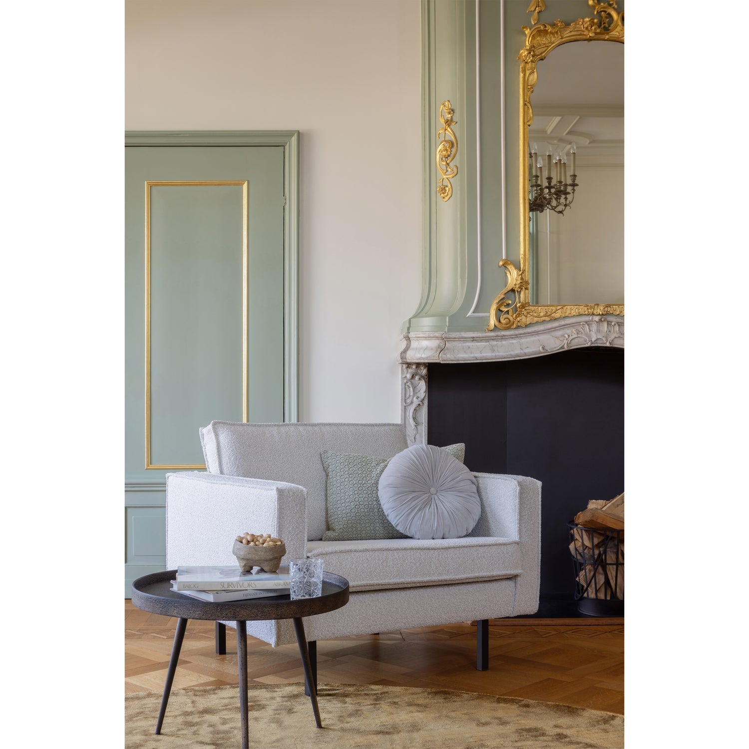 Rodeo Fauteuil Boucle Naturel