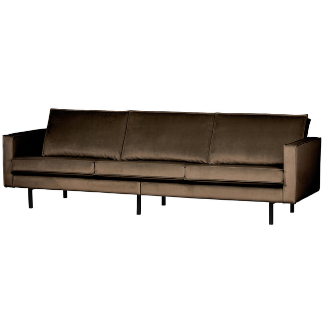 Rodeo 3 Zits Bank Velvet Taupe