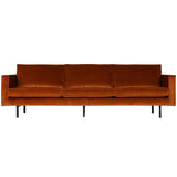 Rodeo 3 Zits Bank Velvet Roest