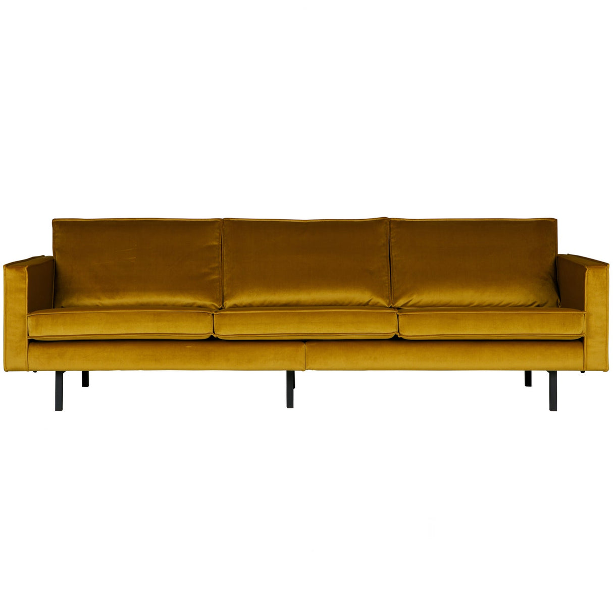 Rodeo 3 Zits Bank Velvet Oker