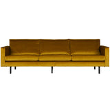 Rodeo 3 Zits Bank Velvet Oker