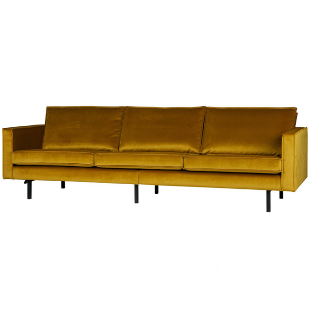 Rodeo 3 Zits Bank Velvet Oker