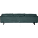 Rodeo 3 Zits Bank Velvet Groenblauw
