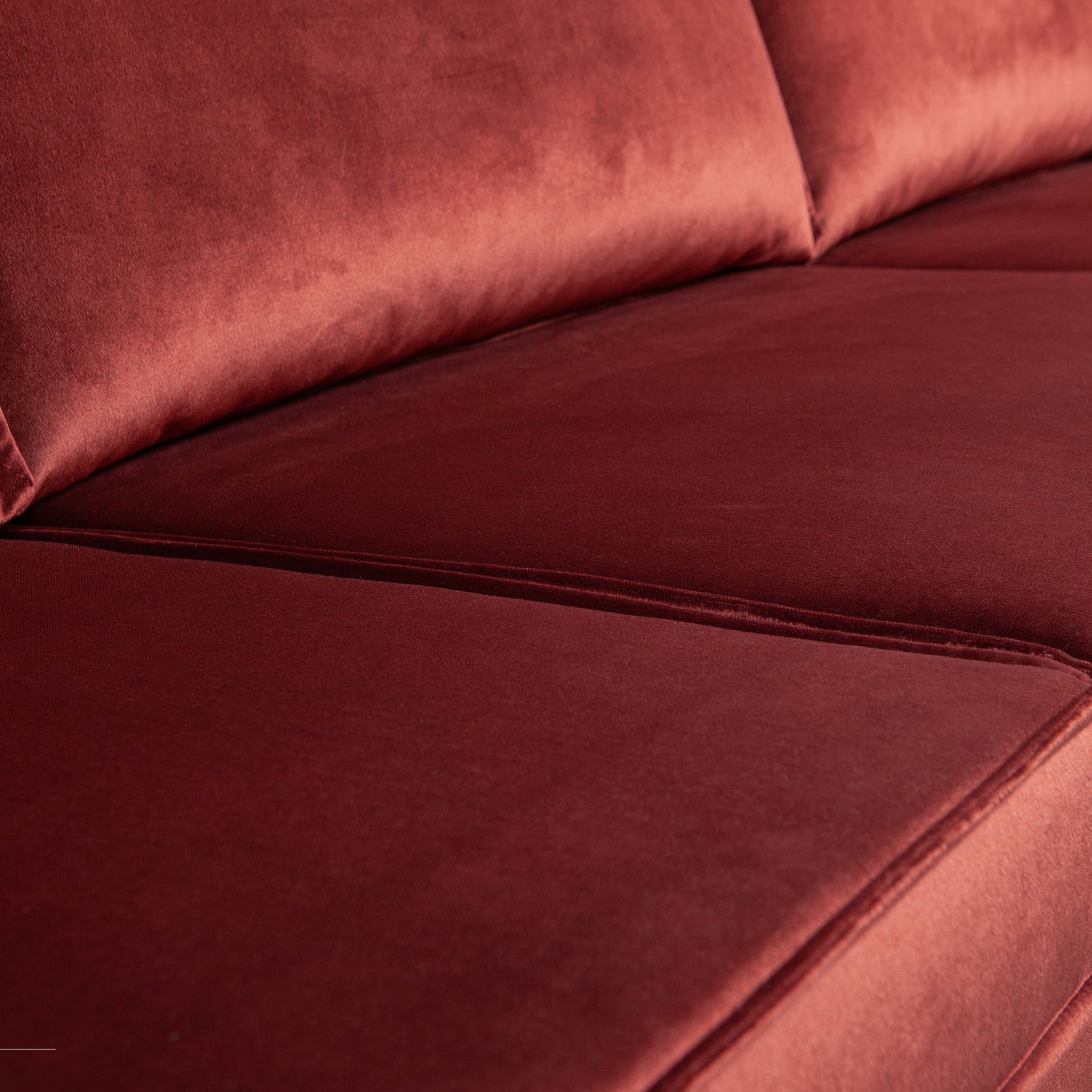 Rodeo 3 Zits Bank Velvet Kastanje