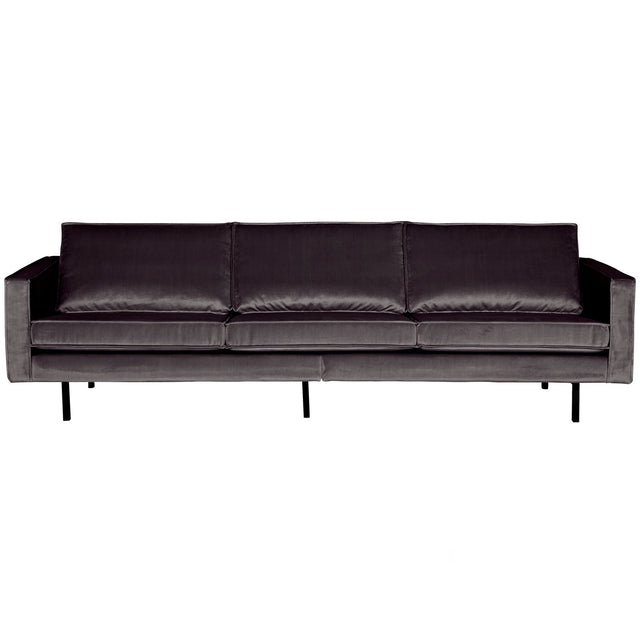 Rodeo 3 Zits Bank Velvet Antraciet