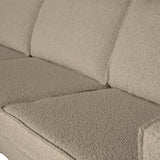 Rodeo 3 Zits Bank Boucle Beige
