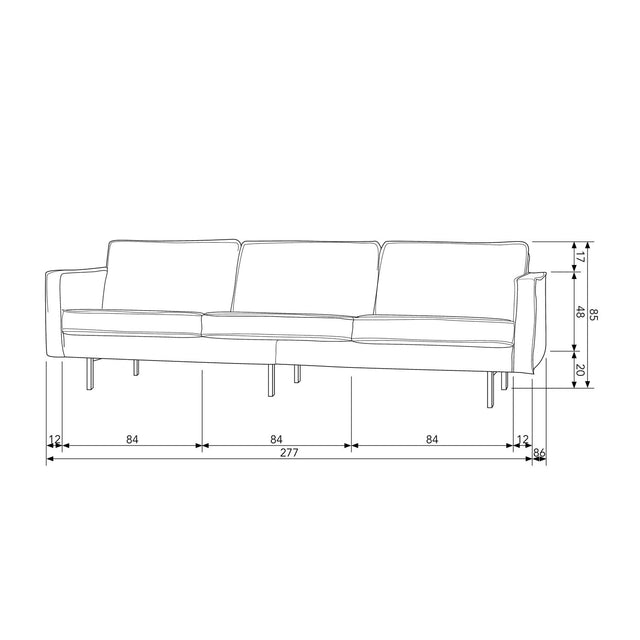 Rodeo 3 Zits Bank Velvet Pistache