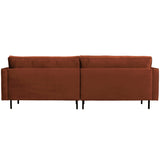 Rodeo Classic 3 Zits Bank Velvet Roest