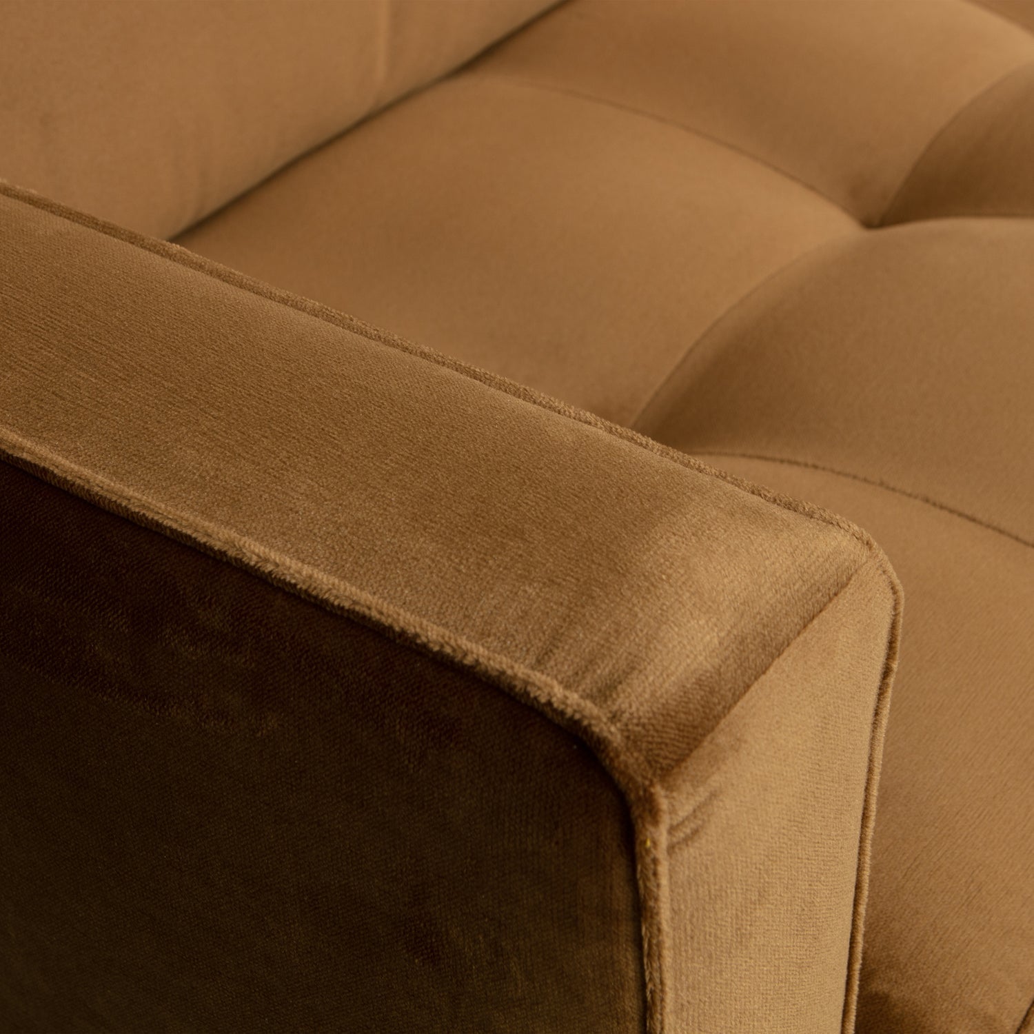 Rodeo Classic Fauteuil Velvet Honinggeel