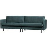 Rodeo Classic 3 Zits Bank Velvet Groenblauw