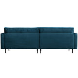 Rodeo Classic 3 Zits Bank Velvet Blauw