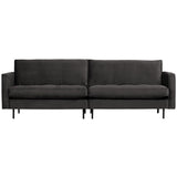 Rodeo Classic 3 Zits Bank Velvet Antraciet