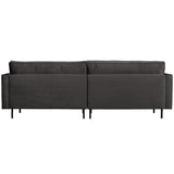 Rodeo Classic 3 Zits Bank Velvet Antraciet
