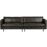 Rodeo Classic 3 Zits Bank Ecoleer Zwart