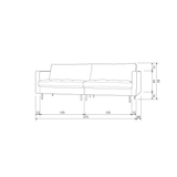 Rodeo Classic 3 Zits Bank Velvet Pistache