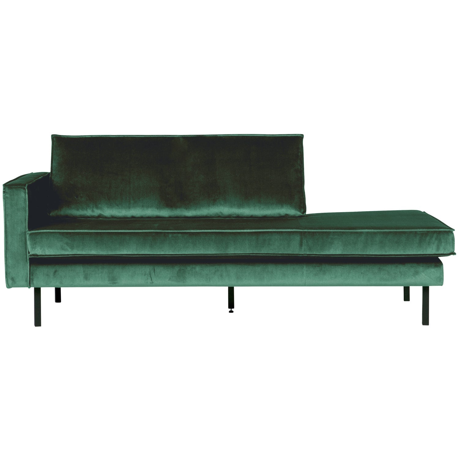 Rodeo Daybed Links Velvet Bosgroen