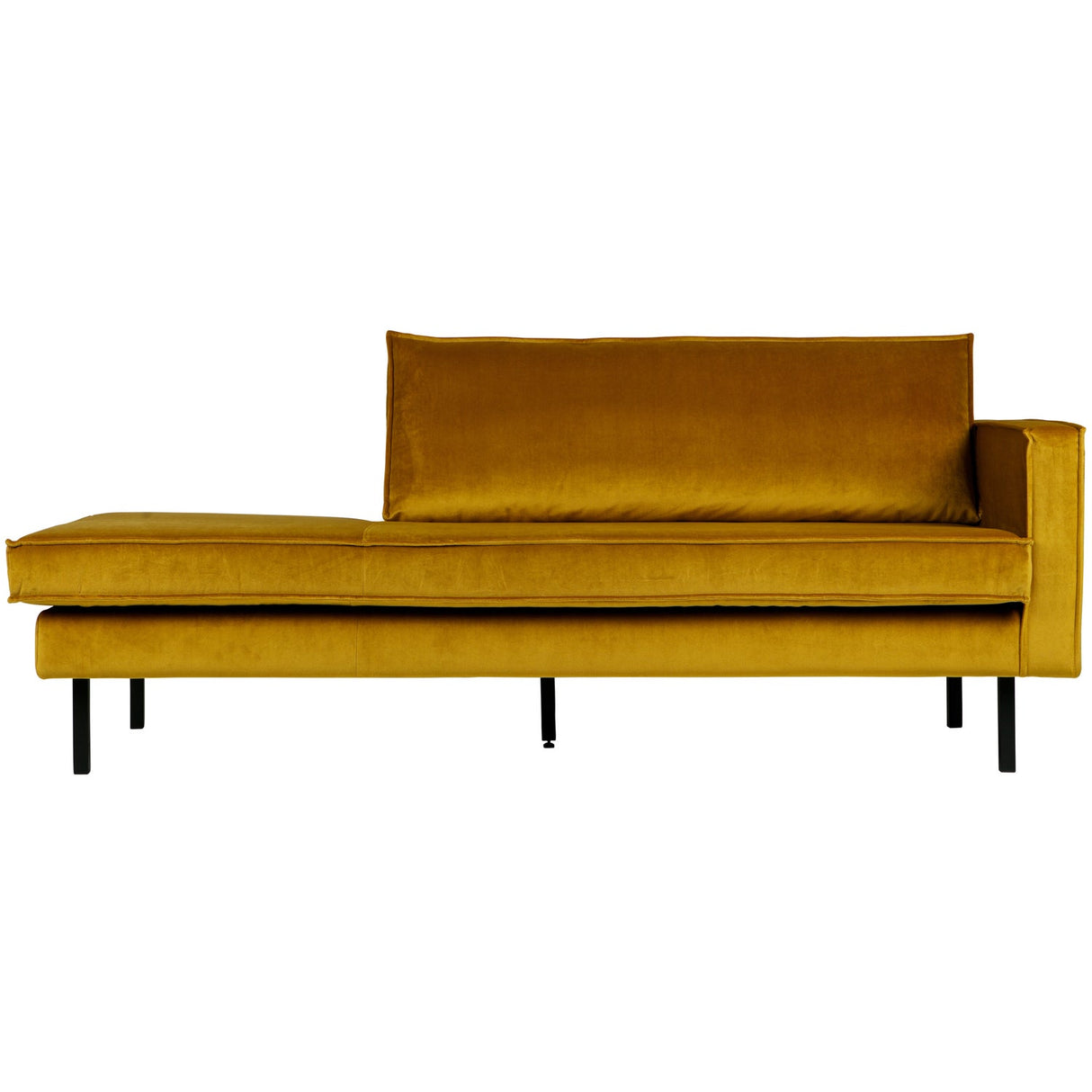 Rodeo Daybed Rechts Velvet Oker