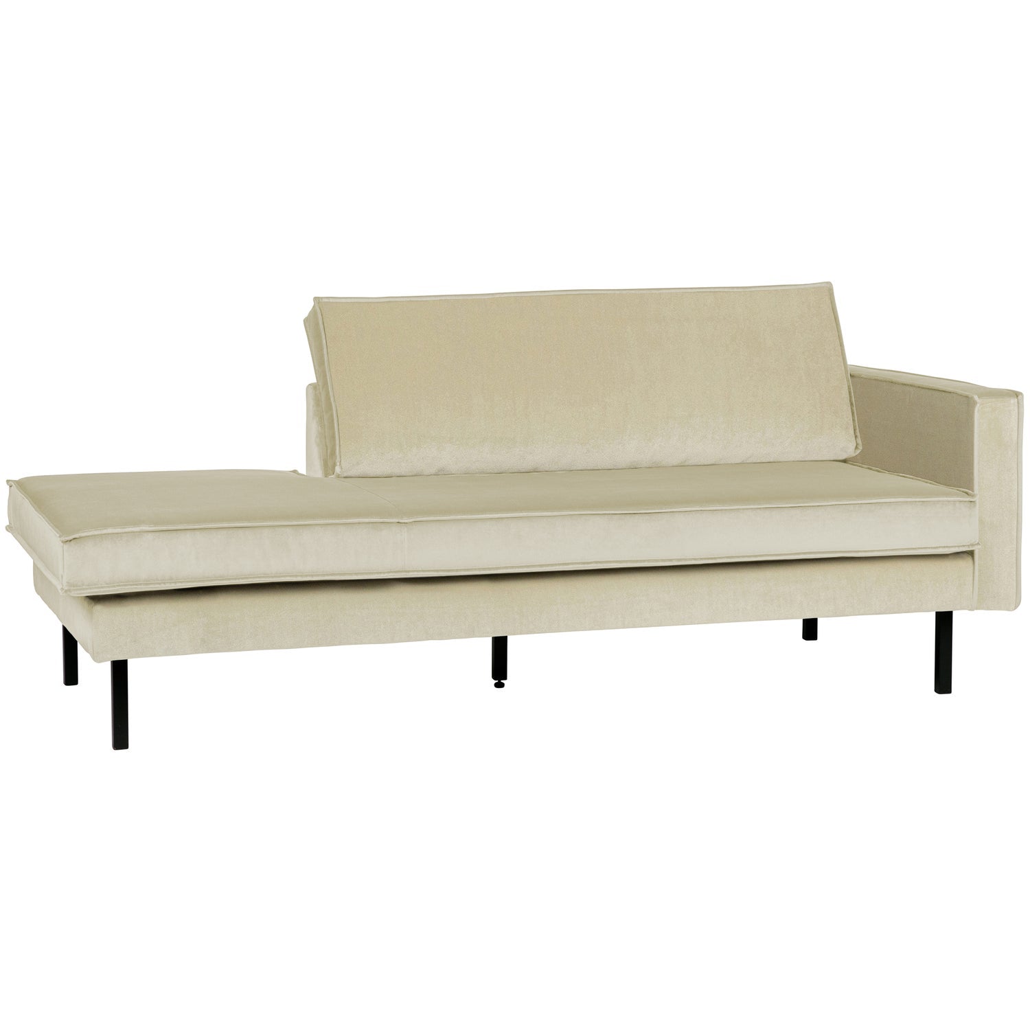Rodeo Daybed Rechts Velvet Pistache
