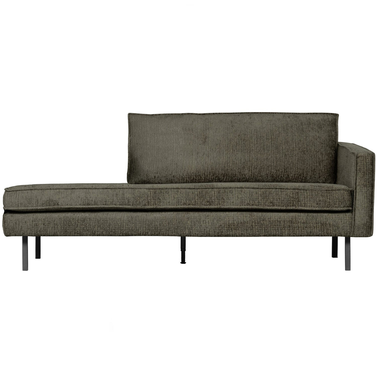 Rodeo Daybed Rechts Structure Velvet Frost