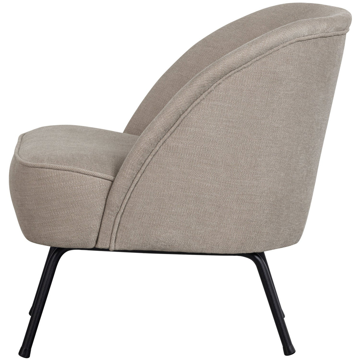 Vogue Fauteuil Geweven Stof Zand
