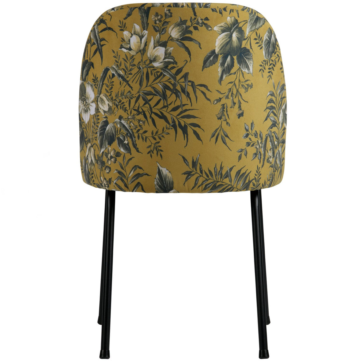 Vogue Eetkamerstoel Velvet Poppy Mosterd
