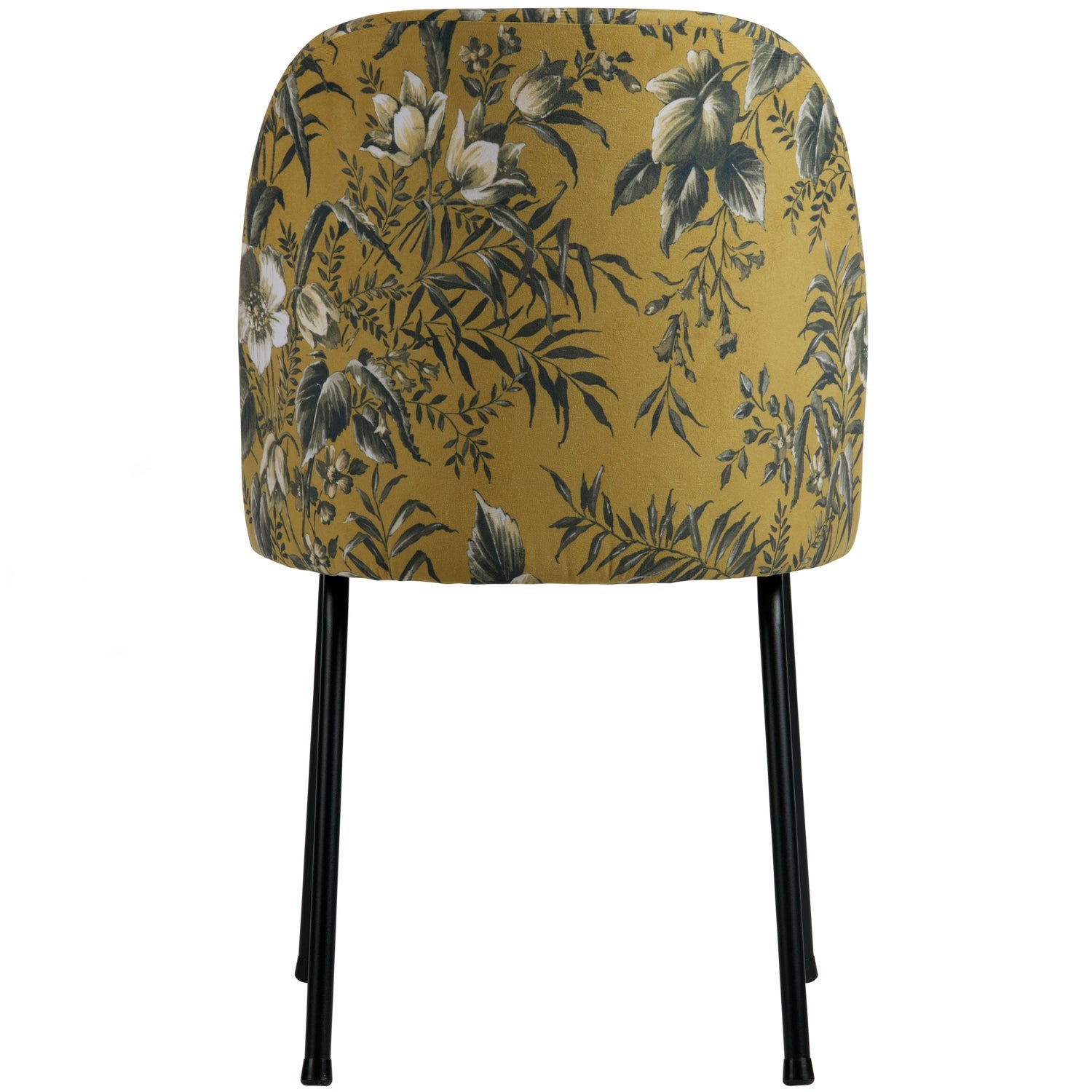 Vogue Eetkamerstoel Velvet Poppy Mosterd