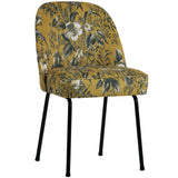 Vogue Eetkamerstoel Velvet Poppy Mosterd