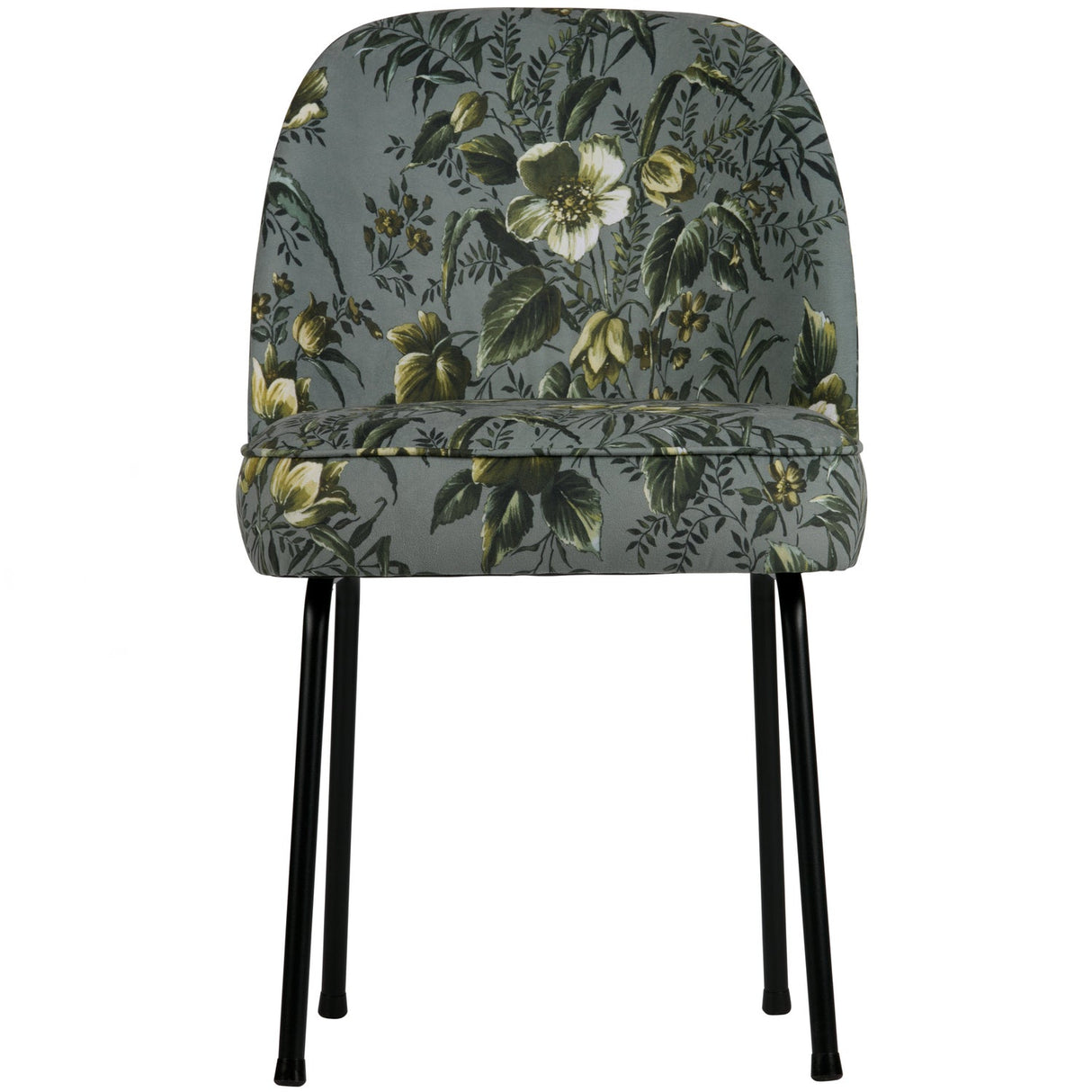 Vogue Eetkamerstoel Velvet Poppy Grijs