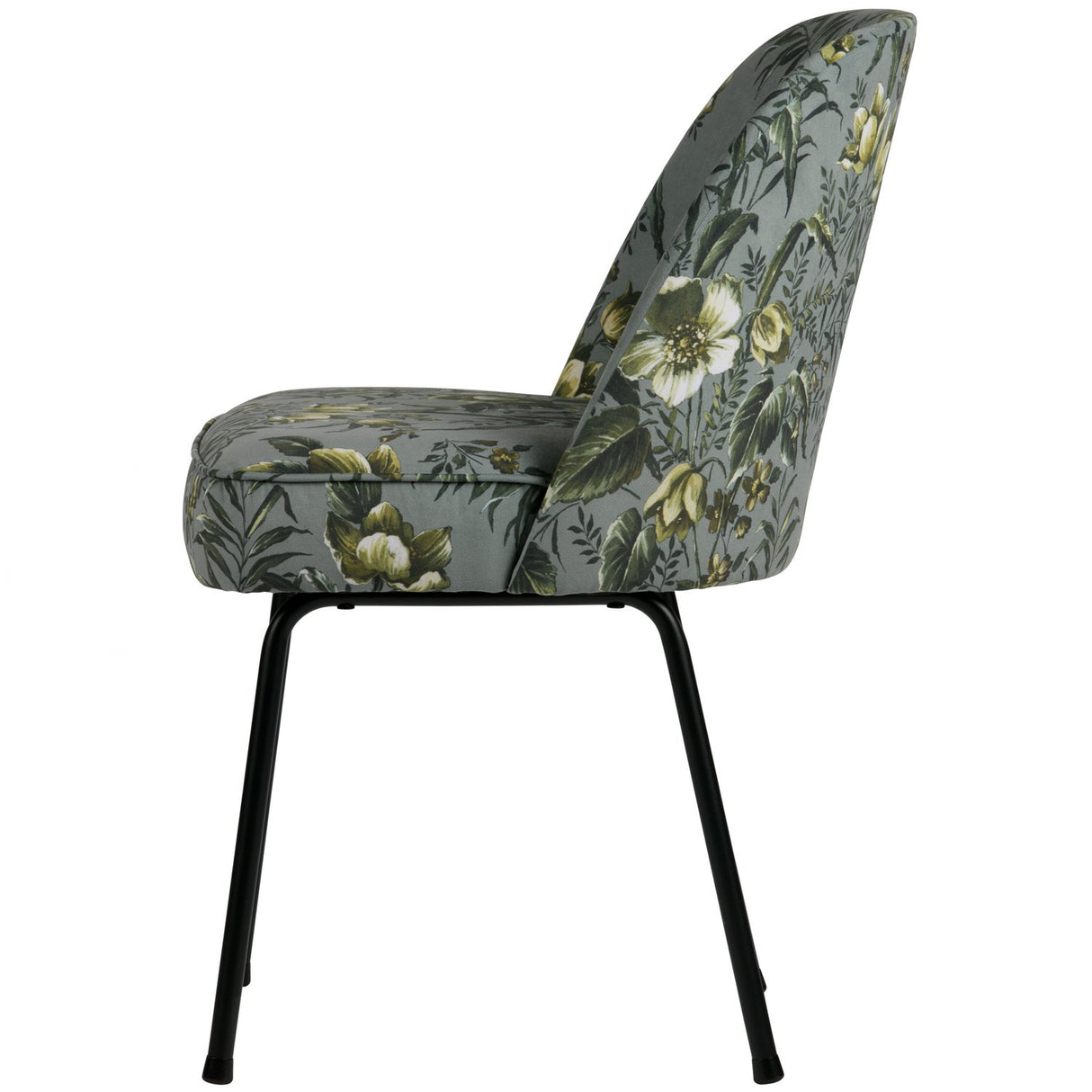 Vogue Eetkamerstoel Velvet Poppy Grijs