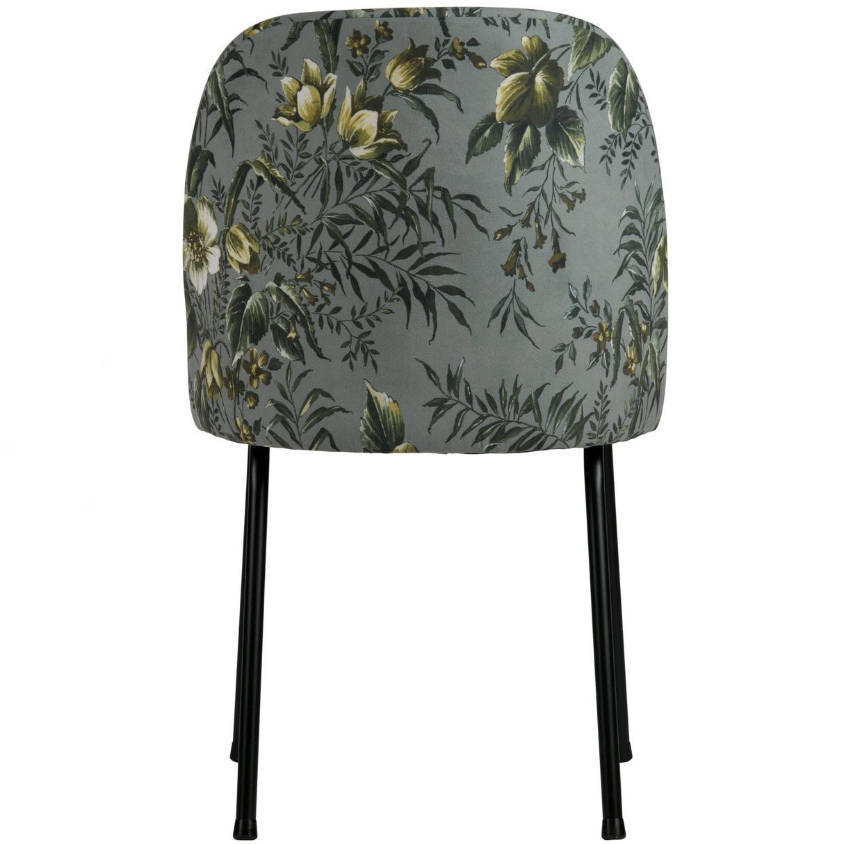 Vogue Eetkamerstoel Velvet Poppy Grijs