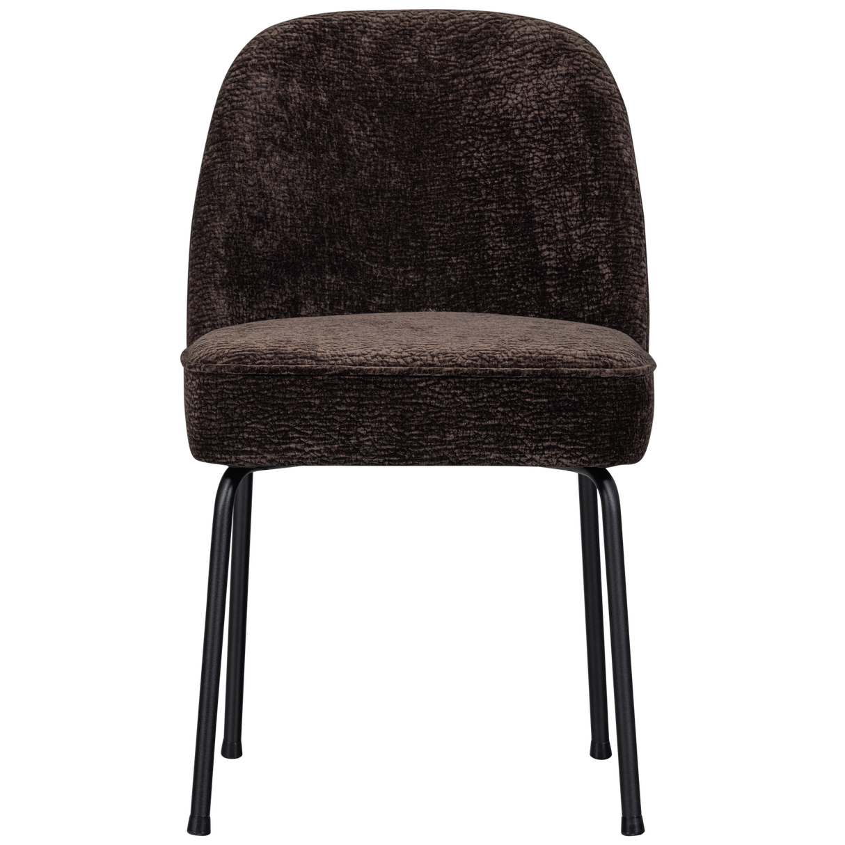 Vogue Eetkamerstoel 3 D Chenille Donkerbruin
