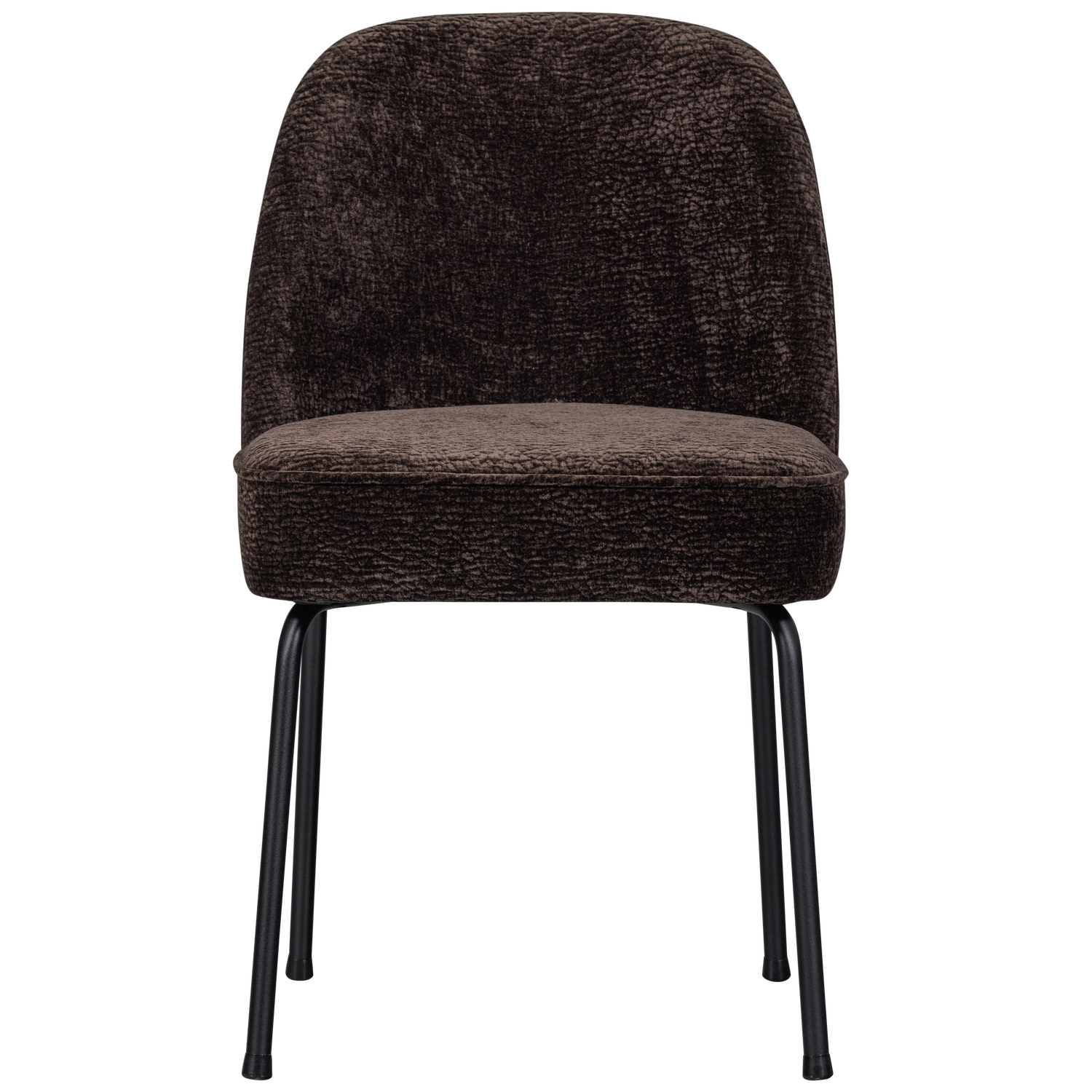 Vogue Eetkamerstoel 3 D Chenille Donkerbruin